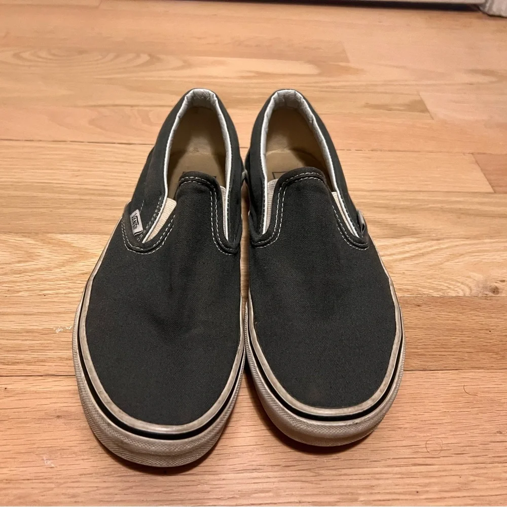 Grey Slip On Vans - Picture 10 of 10